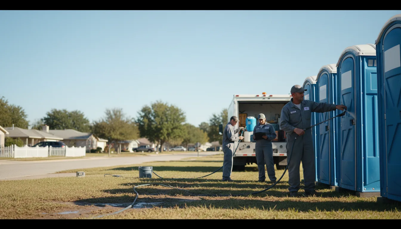 Long-Term Portable Toilet Rental in Berwick, LA near me